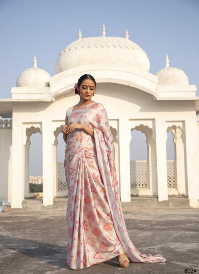 Nimki 5 Latest Ethnic Wear Fancy Satin Digital Printed Saree Collection